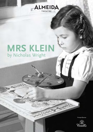 MRS KLEIN - Almeida Theatre