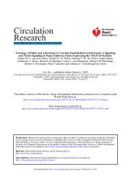 Tetralogy of Fallot and Alterations in Vascular Endothelial Growth ...