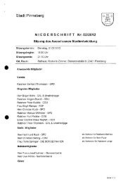 Niederschrift - BIENEH