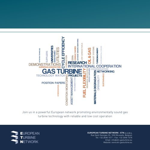 THE FUTURE OF GAS TURBINE TECHNOLOGY - ETN