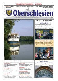 20.07.2005 - Oberschlesien eine Region in Europa Portal