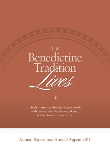 for Fiscal Year of 2010-2011 - Benedictine Sisters of Pittsburgh