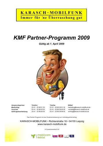 KMF Partner-Programm 2009 - karasch-mobilfunk