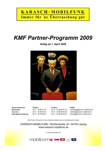 KMF Partner-Programm 2009 - karasch-mobilfunk