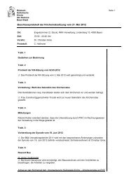 Protokoll KR 21. Mai 2012 - RKK Basel-Stadt