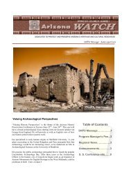 Read Spring 2011 Issue - Arizona State Parks