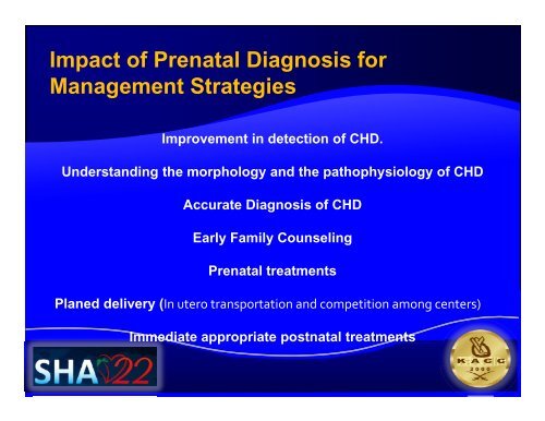 Major Forms of Congenital Heart Disease - Sha-conferences.com