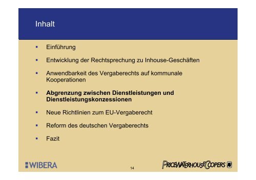 Reform des deutschen Vergaberechts