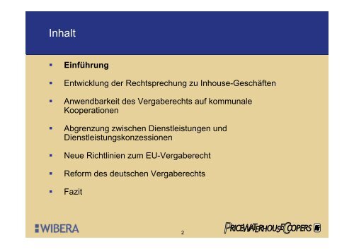 Reform des deutschen Vergaberechts