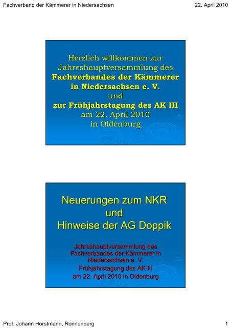 Vortrag -Horstmann .pdf - Fachverband der Kämmerer in ...