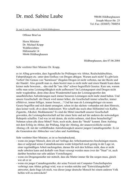 Offener Brief (PDF) - Dr. Michael Krapp / CDU