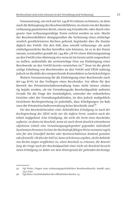 Thomas Krapf Rechtsschutz und Grenzen des Rechtsschutzes in ...