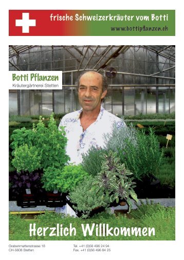 Botti Pflanzen - niamniam.ch