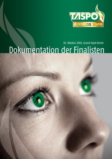 Download Dokumentation der Finalisten (PDF, 17 ... - TASPO Awards
