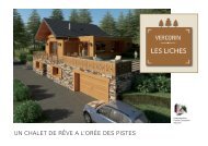 Plaquette de vente du Chalet le Hameau des - Constantin ...