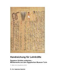 Ägyptens Schätze entdecken - Historisches Museum der Pfalz Speyer