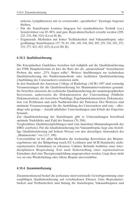 Stufe-3-Leitlinie Brustkrebs-Früherkennung in Deutschland