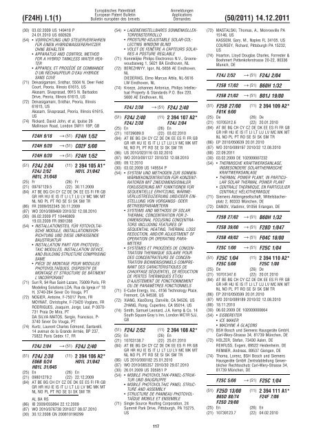 Bulletin 2011/50 - European Patent Office