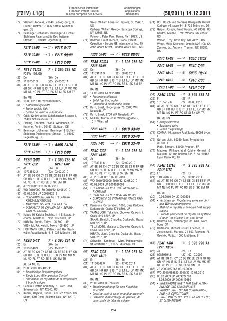 Bulletin 2011/50 - European Patent Office