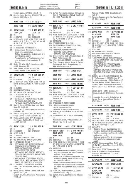 Bulletin 2011/50 - European Patent Office