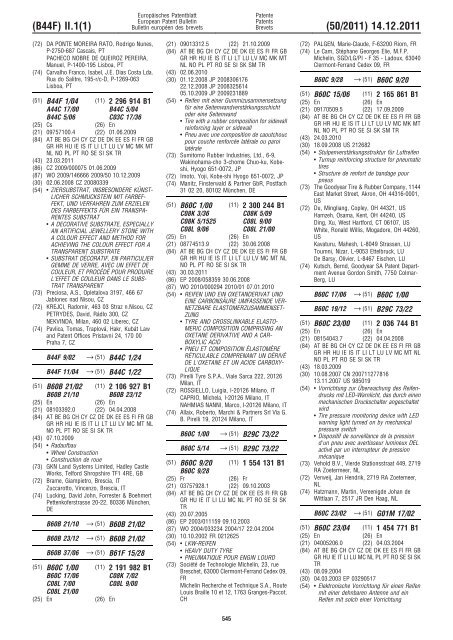 Bulletin 2011/50 - European Patent Office