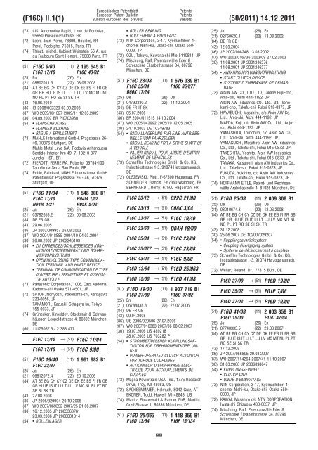 Bulletin 2011/50 - European Patent Office