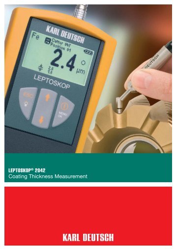 LEPTOSKOP® 2042 Coating Thickness Measurement - Omel-ndt.com