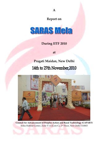 saras-iitf-2010-report - CAPART