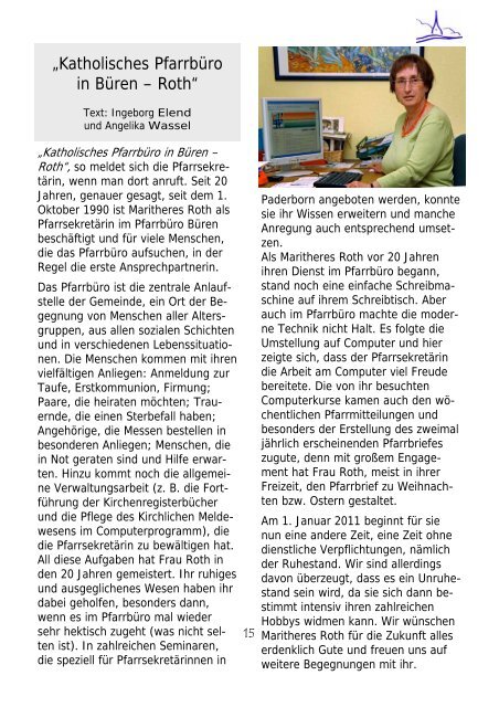 Pfarrbrief Weihnachten 2010.pdf - St. Nikolaus Büren