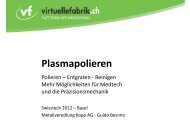 Plasmapolieren - Virtuelle Fabrik