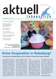 Ausgabe 2 - 2005 - Lebenshilfe Rotenburg Verden