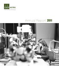 Download Annual Report 2011 - IST Austria