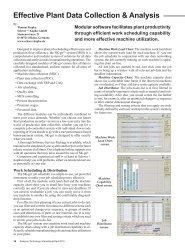 Effective Plant Data Collection & Analysis - Schwer + Kopka GmbH