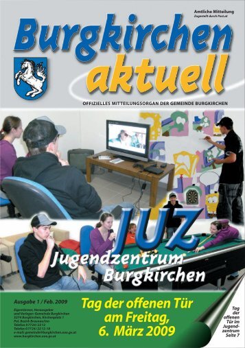 Ausgabe 1, Februar 2009 - Gemeinde Burgkirchen