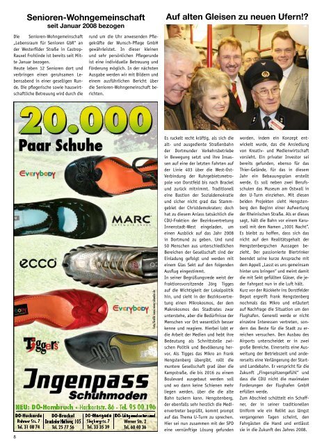 150.000 Stück - Dortmunder & Schwerter Stadtmagazine