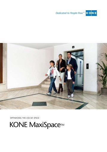 KONE MaxiSpace - RIBA Product Selector