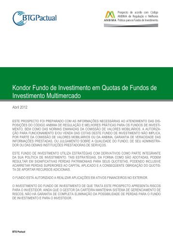 Fundo de investimento em forex