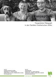 Konzeption - Vereins für sozialpädagogische Jugendbetreuung eV