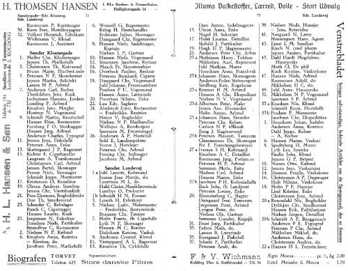 7. Rasmussen S, Snedker 3. Lind Margrethe, Enke Daugaard ...