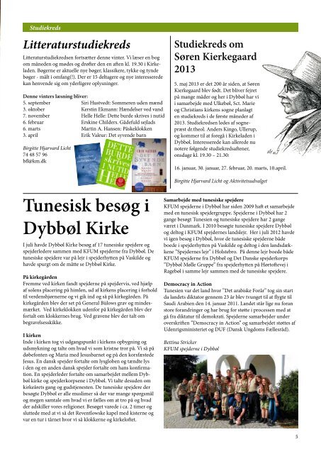 Kirkebladet september 2012 - Dybbøl Kirke