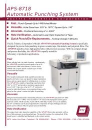 APS-8718 Automatic Punching System