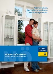 Broschüre Wohnbauförderung Eigenheimsanierung für NÖ