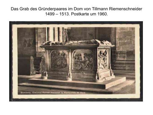 Der Bamberger Dom als Erinnerungsort.pdf - Gemeinde Forschung