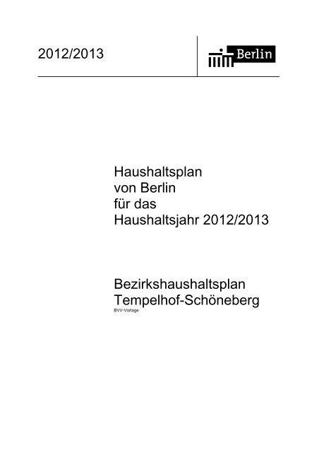 Tempelhof-Schöneberg in pdf - gute Laren