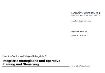 Planungs - Horváth & Partners Management Consultants