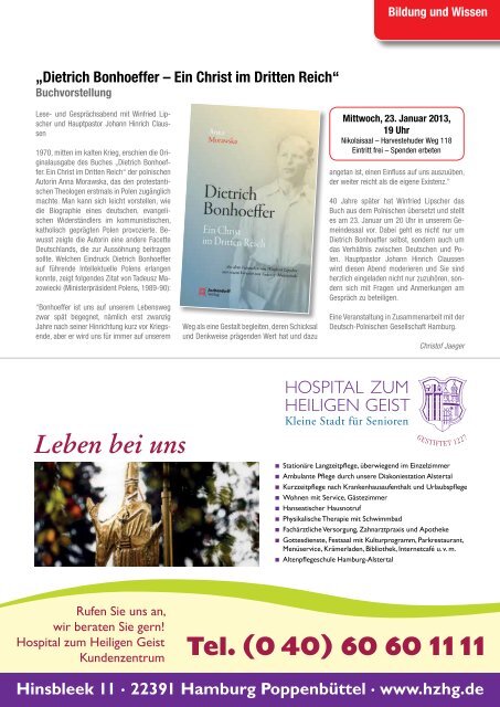 Gemeindebrief 03/2012 - Hauptkirche St. Nikolai