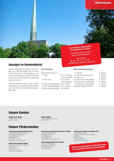 Gemeindebrief 03/2012 - Hauptkirche St. Nikolai