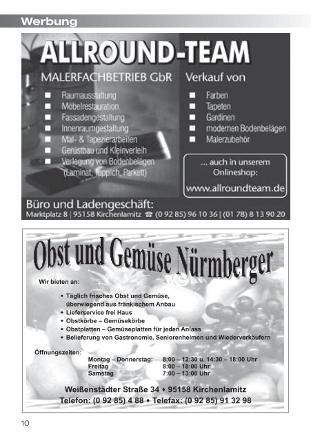 November 2011 91. Ausgabe - Turnverein Kirchenlamitz