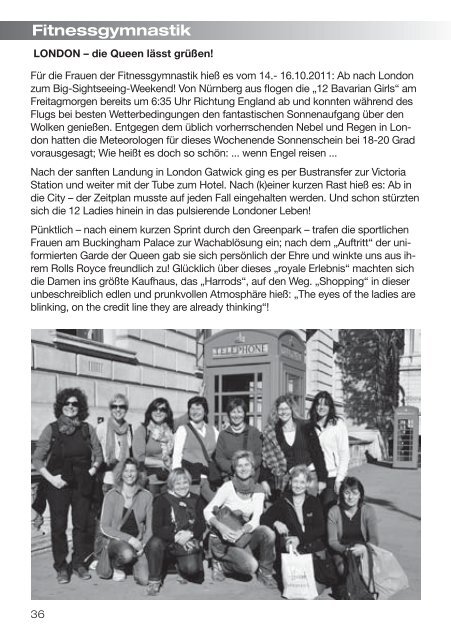 November 2011 91. Ausgabe - Turnverein Kirchenlamitz