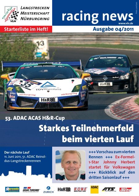 VLN Racing News - MSC Adenau e. V.